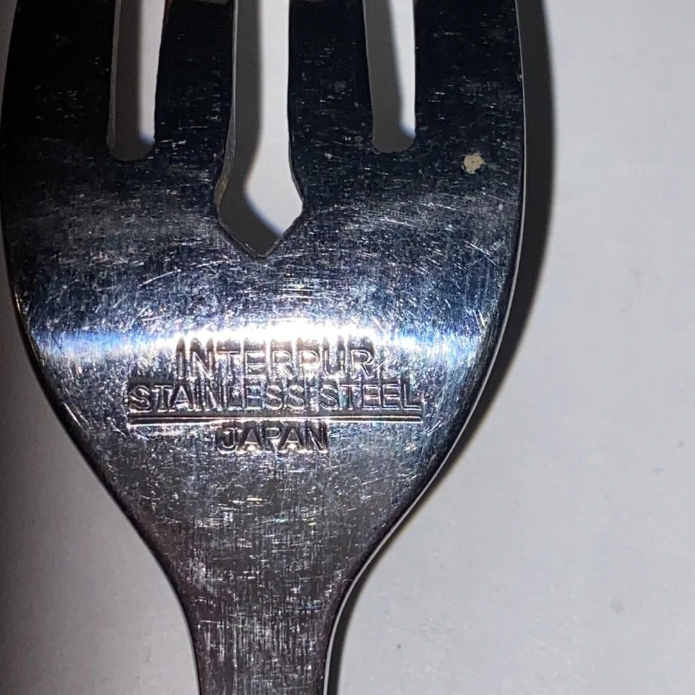 Interpur Two Stainless Steel Salad Forks